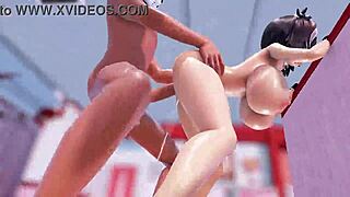 Abracadabra Sex Dance Naken! Hårløs creampie og solo fitteaction i vill anime hentai scene!