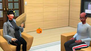 Hey, you think this Halloween transsexual whore can handle my client?