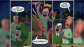 Weekend permainan hentai anime keluarga yang terpesong