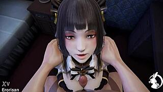 Onyx 002 Honey Select 2 - 可爱亚洲妹穿丝袜硬核射精！