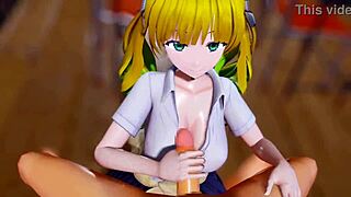 Takže, je tu příběh o otakuovi, který dostává ruční práci od sladké holky a končí tvrdým šukáním.