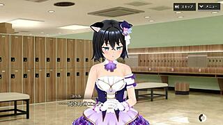 小春在 Shangri-La Drive 游戏中作为偶像闪耀，她的旅程充满动漫魅力！