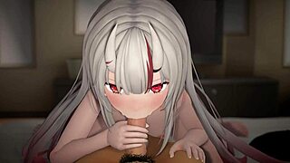 Hey, can you believe Aym's wild 3D handjob in POV?