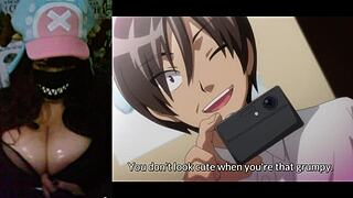 College meisje met grote tieten geneukt in school gangbang hentai tsundero ep2.