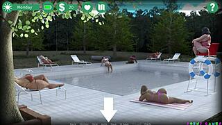 В этой casual истории шоколадная толстушка хватает свой XXL член с кремпаем и анальным еблем в жопу