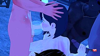 dandadan hentai - momo ayase uzima 5 muškaraca s duplom penetracijom