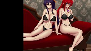 Vorbește despre Rias Gremory în sezonul 2 episodul 12