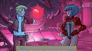 Vesmírná záchrana Kód růžový psí poloha s Yi-Jie