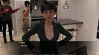 Zoes exhibitionistische gameplay in het openbaar