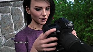 dude almost got caught flirting with sexy redhead slut 😏 house full of hot sluts summer heat 04 3d hentai game