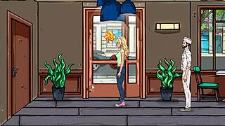 Горячая хентай игра с пиццей: массаж и мастурбация