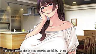 Чувствую страсть с бывшим парнем в хентай игре часть 17