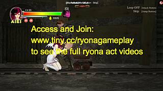 Ładna dziewczyna hentai Airi uprawia seks z górnikiem w seksownej grze porno