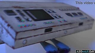 Hilarious Double Anal Sex: Two Hulks Tag Team a Horny Cartoon Character in Crazy Gay Action