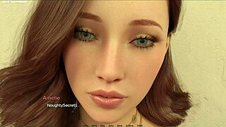 Am un Moment Foarte Sexy Intens cu Mama Vitregă BBW Fierbinte, Continuăm să Ne Sărutăm și să Ne Îndrăgostim în Jocul HP 21 3D Milf