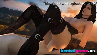 This 3D Hentai Has Yennefer from The Witcher as a Fuckable Sex Slave! 😈