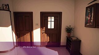 Şehvetli ev hanımı Mila Ai dikkatsiz kocayı beşinci bölümde aldatıyor