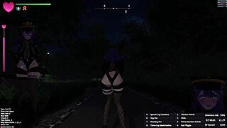 경비 여자가 말해, 공원에서 섹스하자