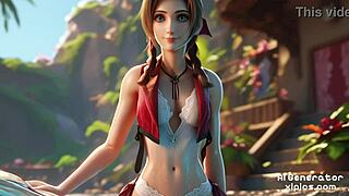 Aerith Gainsborough Final Fantasy porn hentai R34 zbirka nsfw gole risanke pornografija slike glej zdaj ai