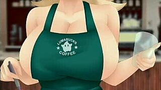 Porno Hentai fra spillet Super Mario Bros Del 1 med sexy scener