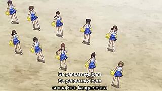 in the overflow series episode five, two animated characters hide while engaging in secret activities.