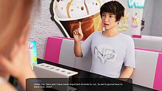 Milfy City - teljes 15. rész - első romantikus szex randi a csinos mostohatestvéremmel