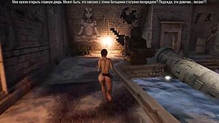 लारा इस हेंटाई गेम में भूली हुई मंदिर को एक्सप्लोर करती है