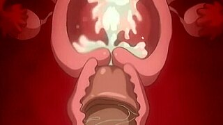 Хентай - Массивный Кремпай в Тесную Пизду Без Цензуры 😏