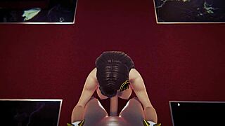 Chun Li i 3D Hentai Porn Store Titter Røv Mundarbejde Cowgirl Hundestilling
