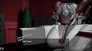 ลาวิ เดอะ คอร์โปโกต เลขานุการภาคต่อ - ลาวิโดนพนักงานใหม่เย็ดและครีมพายในรอบล็อกส์ อาร์34