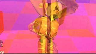 Yorha 2B se prepusti intenzivnemu hentai seksu z monstri