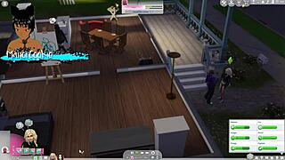 Симс 4: Возвращаемся к симсам с милф и гот милф живущими вместе