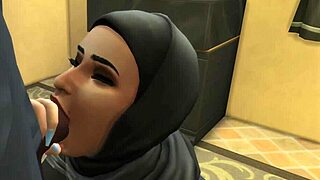 Sims historie om røveri i paladset af arabisk dronning