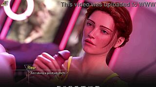 금지 대학 빨강머리 여대생이 따뜻하게 마사지와 핸드잡