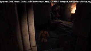 Iso kyrpä täyttää Lara Croftin pillun reunan hentai 3D