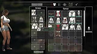 lara croft roztiahne svoju tesnú pičku hrubou sklenou fľašou hentai hra