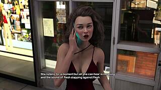 Dans son rêve de bimbo, une chaude MILF latina bien roulée laisse un 18 ans la baiser fort pendant qu'elle se doigte le cul.