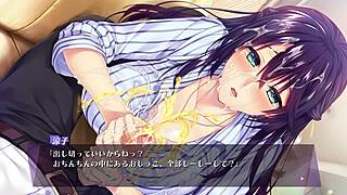 Șefa ca o mamă face mângâiere manuală Scena H01