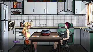 Landlord Cums on Jenny's Ass Secretly?