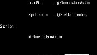Предложителна сцена с гей анално чукане на Спайдърмен с мастурбация на тинк и интензивно действие като в Авенджърс