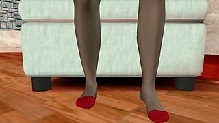 Jeg bliver afhængig af vore fetish i deviant intermission... ups