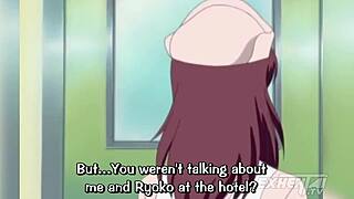 ביקשתי מאחותי החורגת להניח לי לגעת בציצים הגדולים שלה בהנטאי לא מצונזר