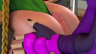 tranni Juri nussii Cammya street fighter -skenessä