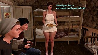 أحب هذا الشيميل أخت زوج 3د وشاب تجميع تحريك