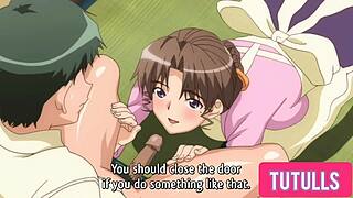 Matrigna sexy e figliastro si baciano fino al creampie