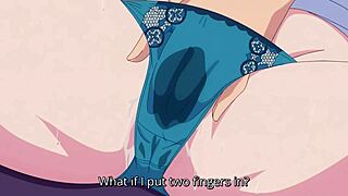 a simple massage gets wet pussy licked fingered to orgasm in uncensored hentai 😍💦