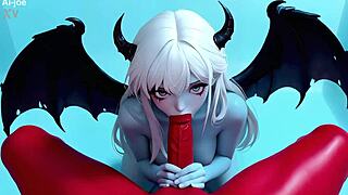 Blue Archive demoni roșii muie dublă anal squirt țâțe suprasarcină senzuală!