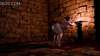 you ready for mei getting corrupted outdoors tied up in latex choking on fat cock public bdsm blender animation