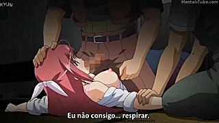 Geile Studentin hart von zwei Typen durchgefickt