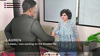 Stepmommy Guy 1: Big-Ass Milf Squirts on Monster Cock in Rough Interracial Cuckold Game